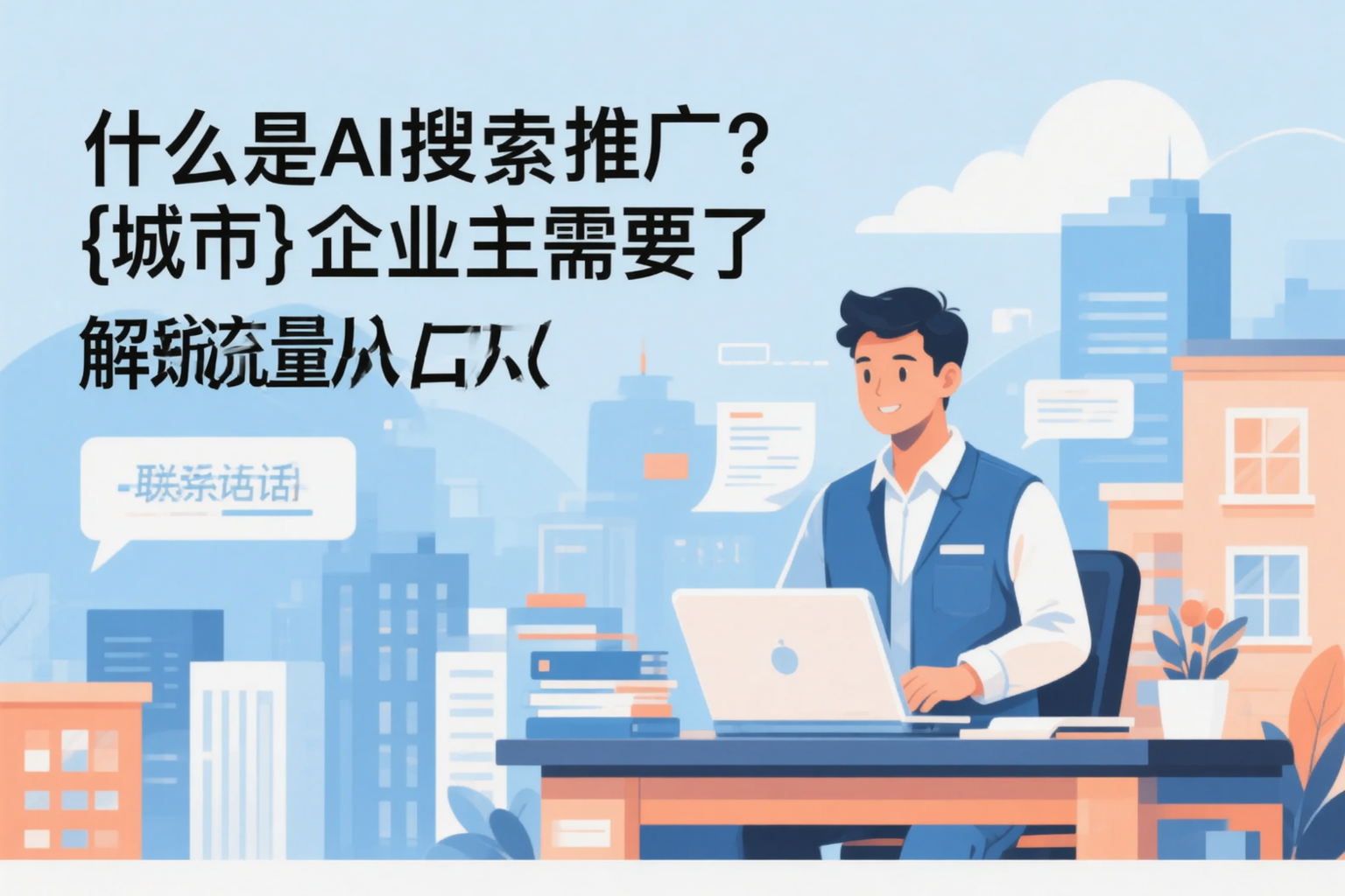 什么是AI搜索推广?江苏企业主需要了解的新流量入口