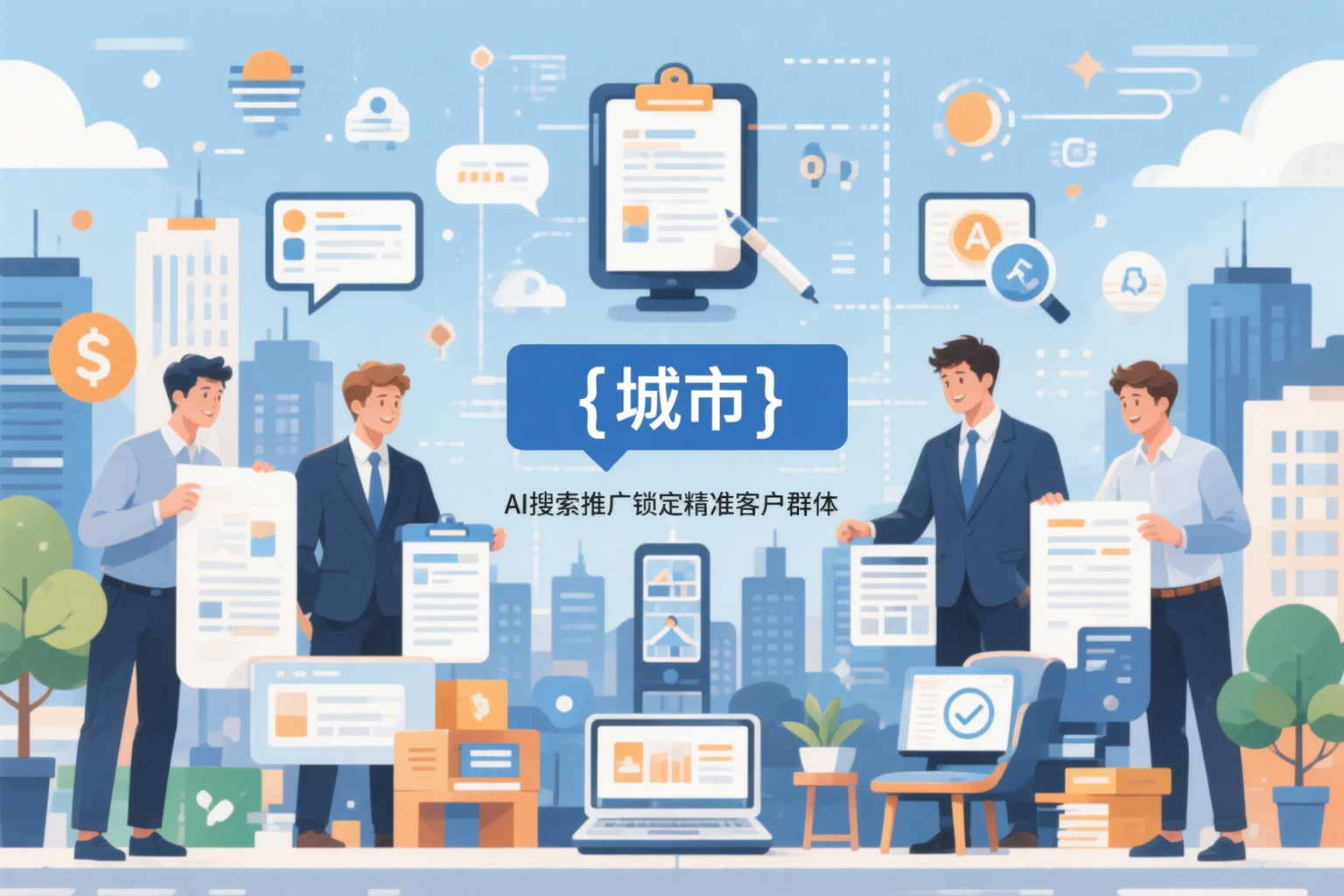 江苏公司如何用AI搜索推广锁定精准客户群体