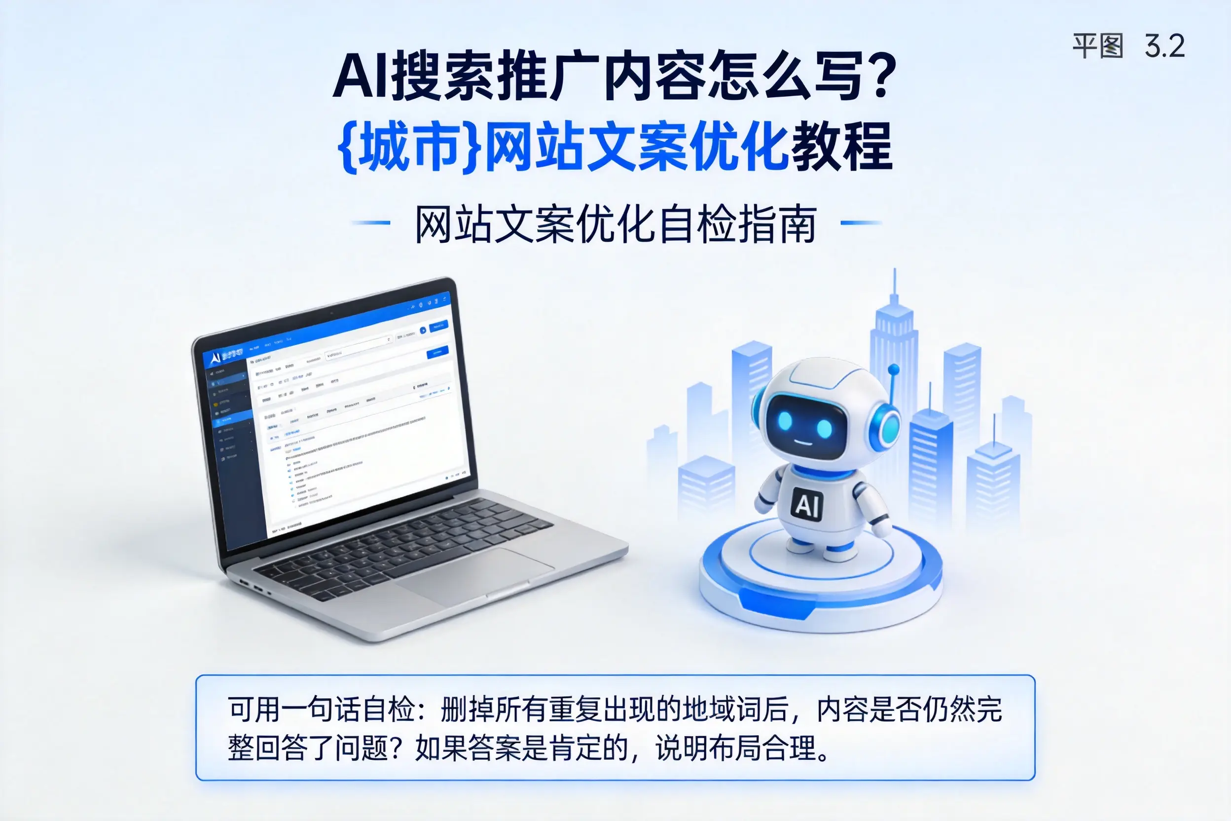 AI搜索推广内容怎么写？江苏网站文案优化教程