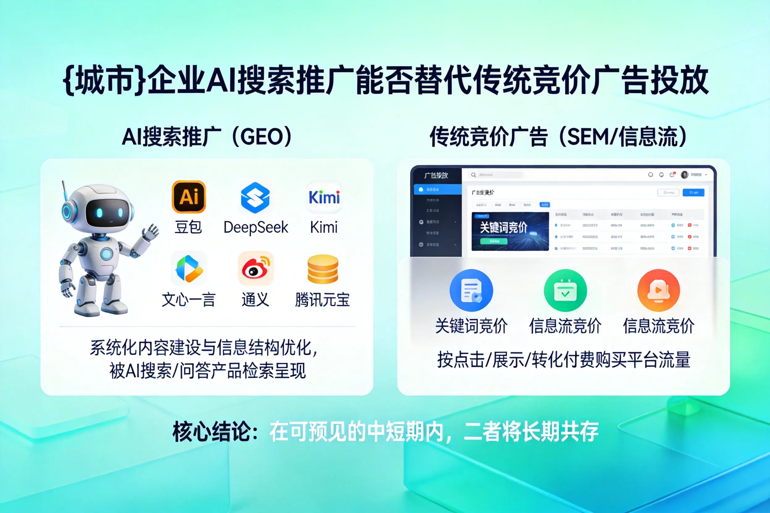 江苏企业AI搜索推广能否替代传统竞价广告投放