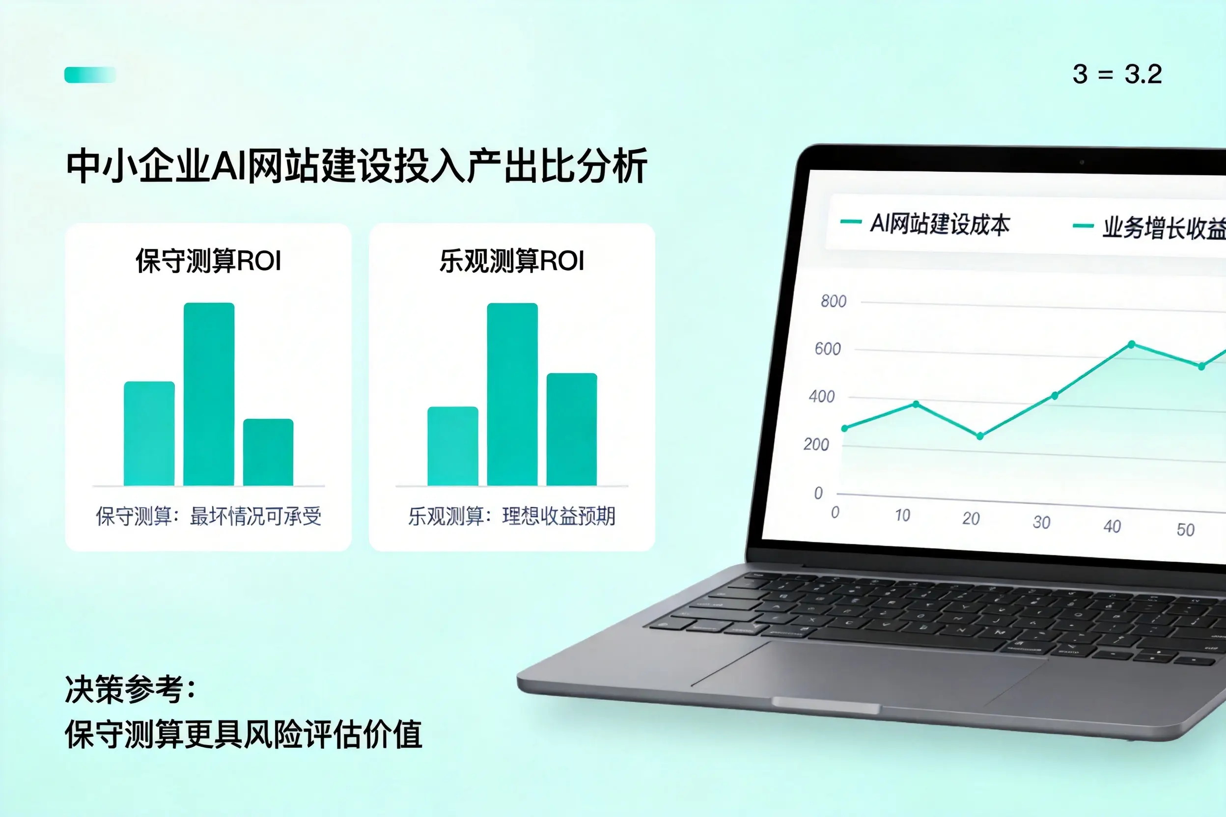 江苏中小企业AI网站建设投入产出比怎么算？先看这份分析