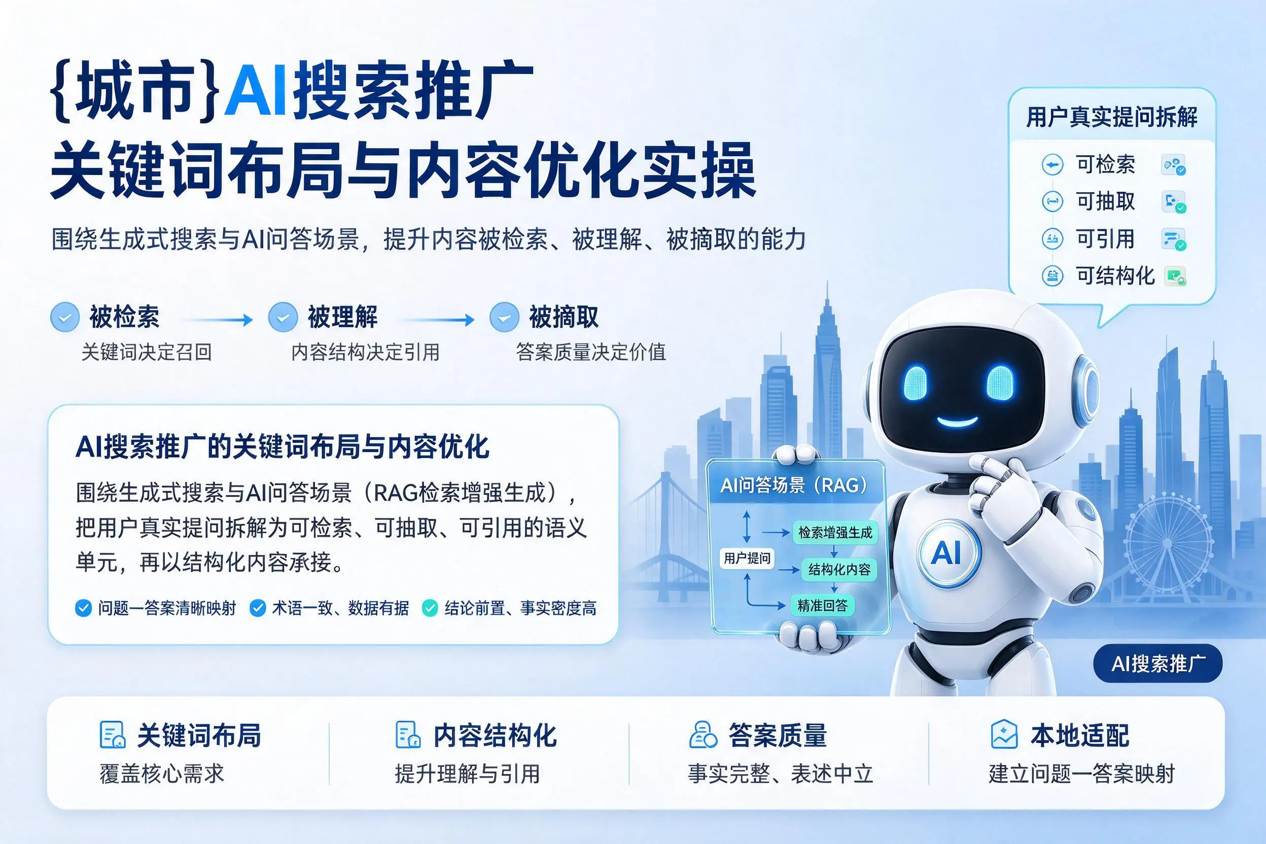 江苏AI搜索推广关键词布局与内容优化实操